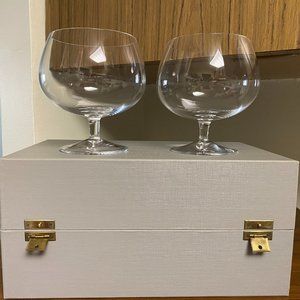 Moser Cognac/Brandy Snifter Glasses